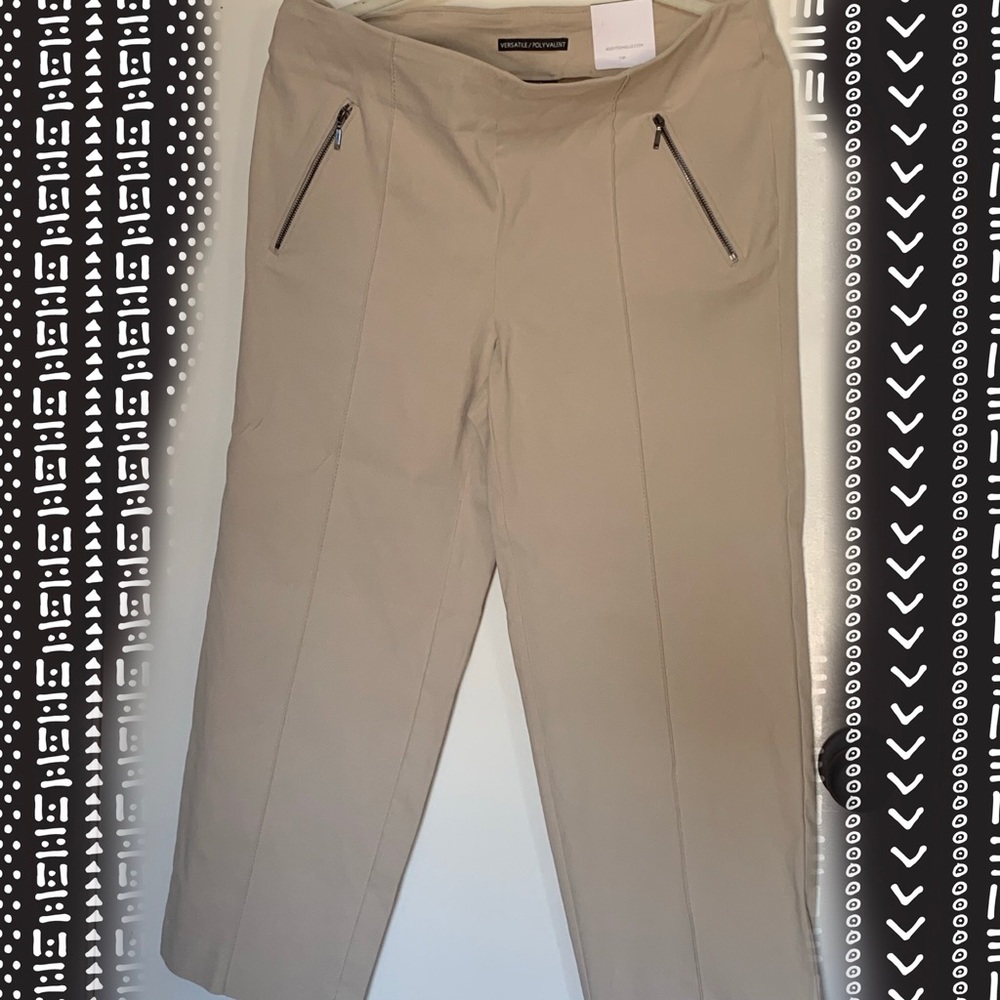 Tan Capris